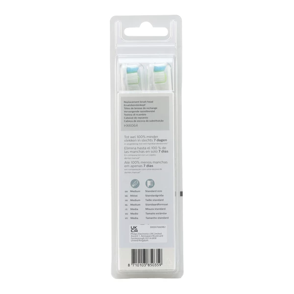 Philips Sonicare Optimal White 4 brossettes de rechange