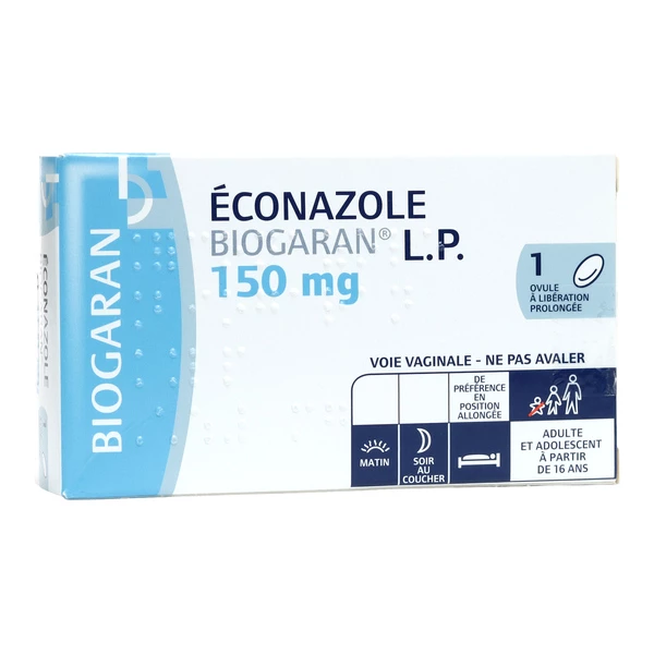 Econazole LP 150 mg ovule mycose
