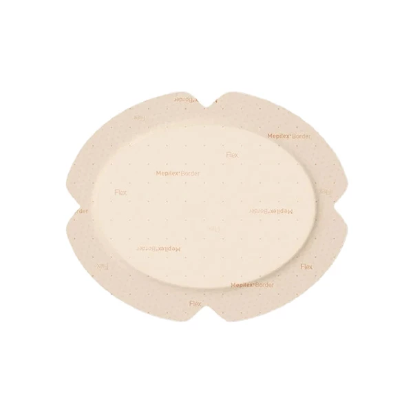 Mepilex Border Flex Oval Pansement hydrocellulaire