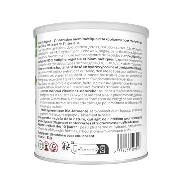 Arkopharma Pro Collagène végétal poudre