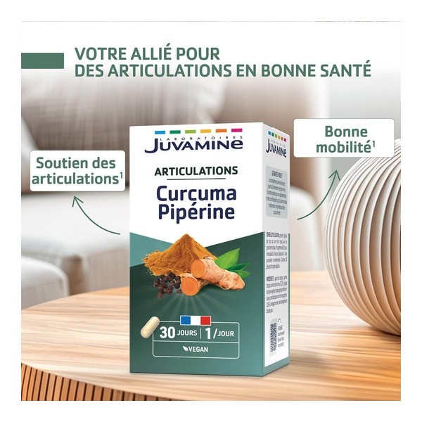 Juvamine Curcuma Pipérine gélules