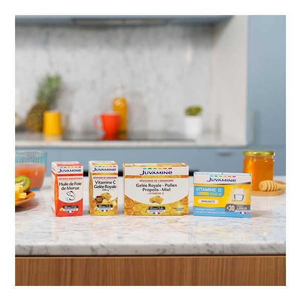 Juvamine Vitamine D 2000 UI gélules