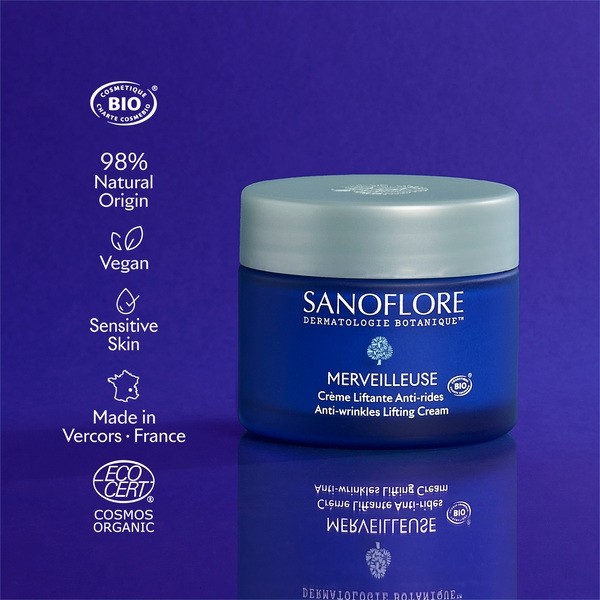 Sanoflore Merveilleuse Crème liftante anti rides Bio
