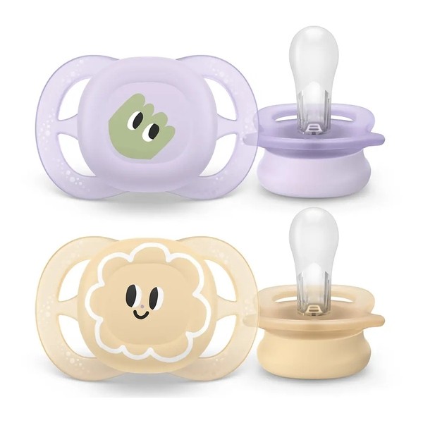 Avent Ultra Start sucette anatomique silicone 0-2 mois
