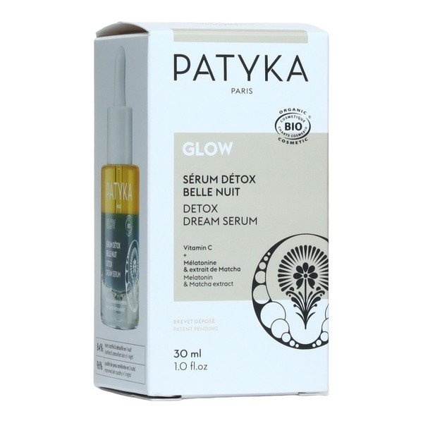 Patyka Glow sérum détox belle nuit bio