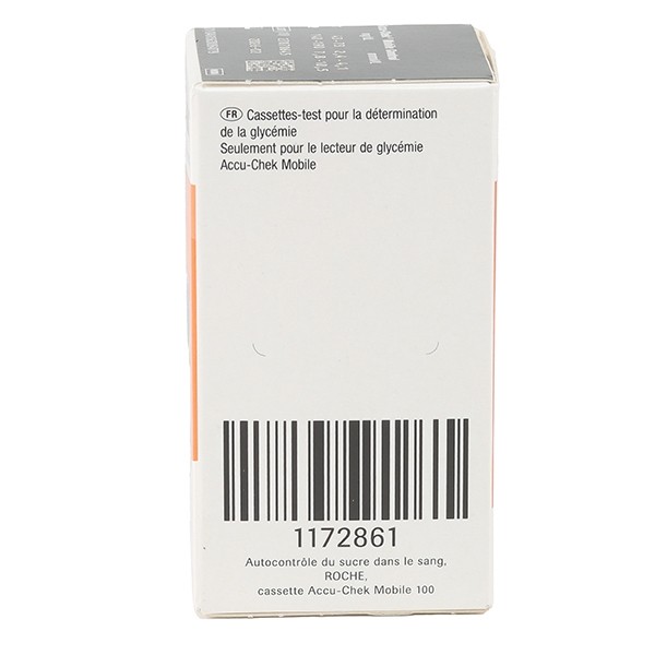 Accu Chek Mobile cassette de 50 tests