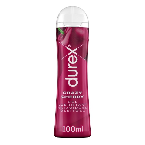 Lubrifiant Intime Gourmand à La Cerise - Gel 200ml à Base D'eau - Hypoallergénique - Marque Smoslu