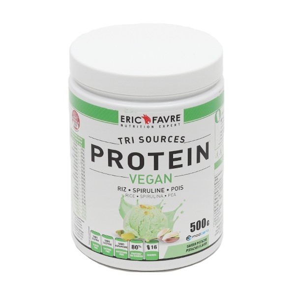Eric Favre Protein Vegan Tri Sources Pistache