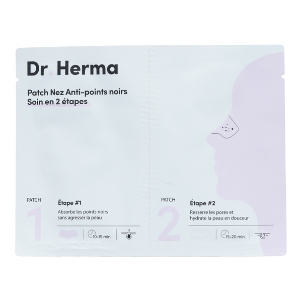 Dr Herma Patch anti points noirs pour le nez