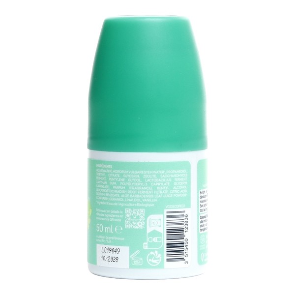 Biosecure Déodorant probiotiques et aloe vera Bio