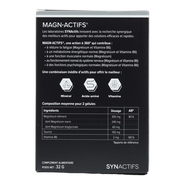 Aragan Magn Actifs gélules