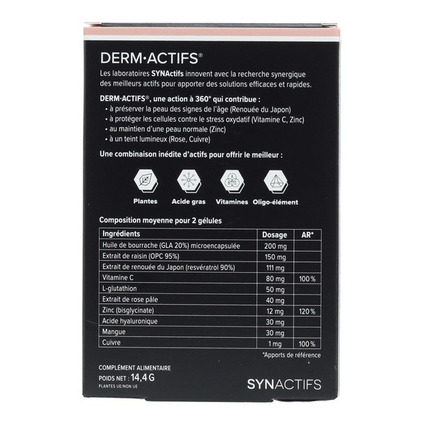 Aragan Derm Actifs gélules