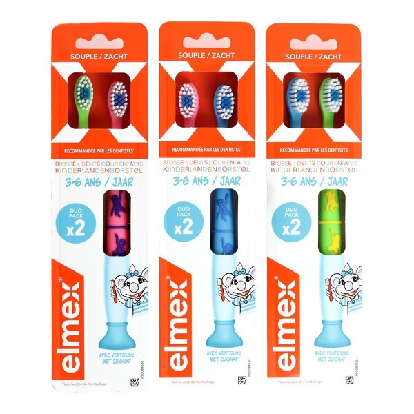 Elmex Enfant brosse à dents souple