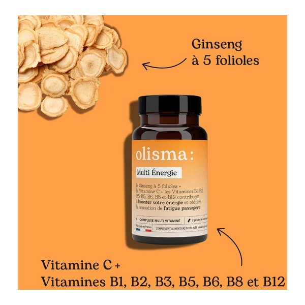 Olisma Multi Energie gélules