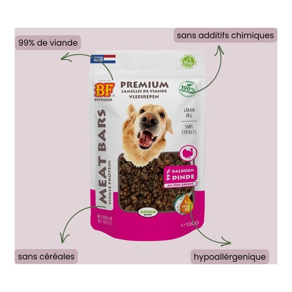 BF Petfood Lamelles de viande
