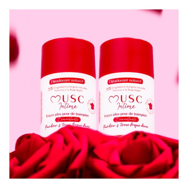 Musc Intime Déodorant Naturel Rose Mystik