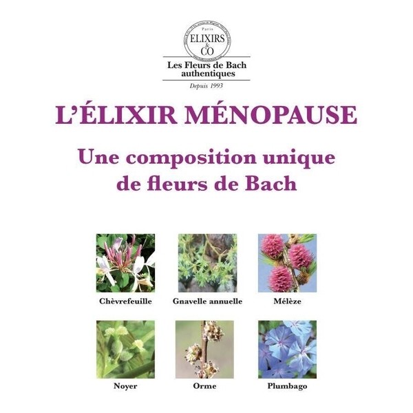 Elixirs and Co Fleurs de Bach Ménopause spray buccal bio
