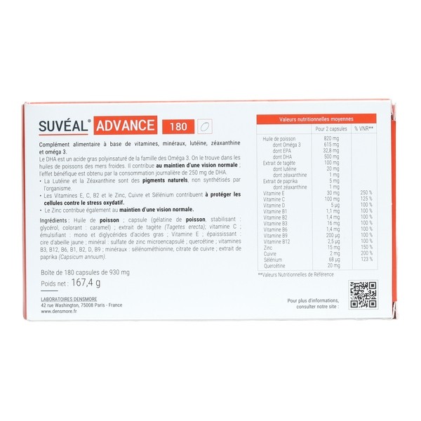 Suvéal Advance capsules