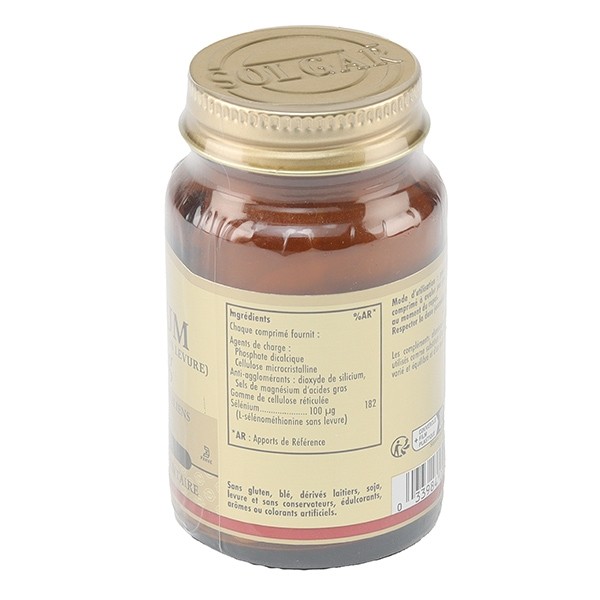 Solgar Sélénium 100 ug comprimés