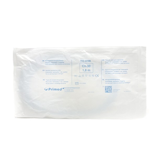 Tuyau d'aspiration Accuvac à usage unique