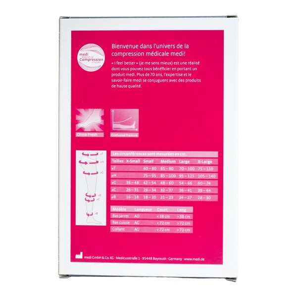 Bas de contention Microtec Femme Classe 2 Medi