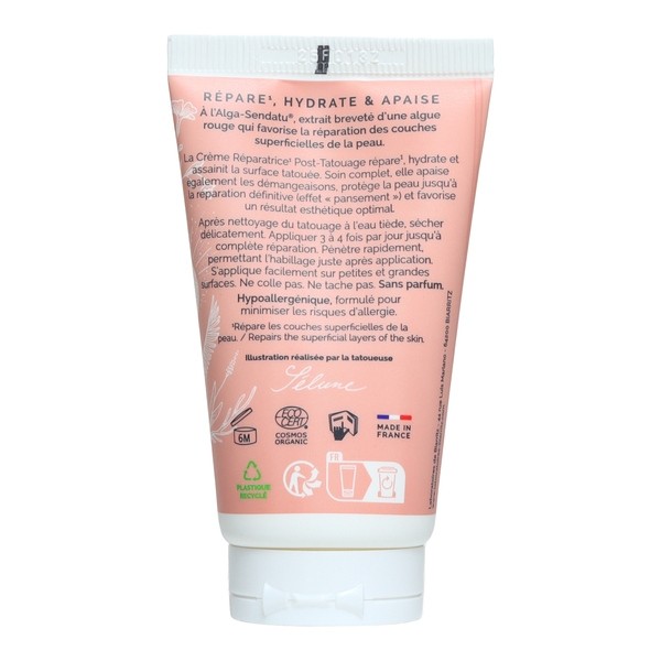 Laboratoires de Biarritz Cica Repa crème réparatrice post tatouage bio