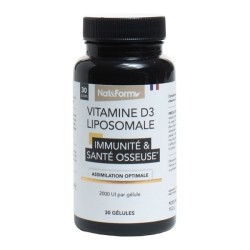 Nat et Form Vitamine D3 liposomale 2000 UI gélules