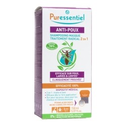 Puressentiel anti-poux shampooing masque traitement radical 2 en 1