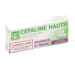 Cefaline Hauth paracétamol 500 mg/ caféine 50 mg comprimé