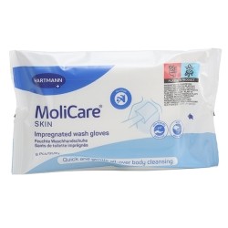 Molicare skin gants de toilette imprégnés