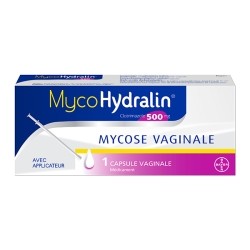 Mycohydralin ovule 500 mg traitement mycose vulvaire