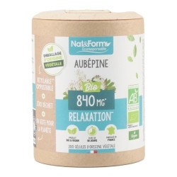 Nat et Form Ecoresponsable aubépine Bio gélules