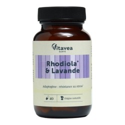 Vitavea Rhodiola et lavande gélules