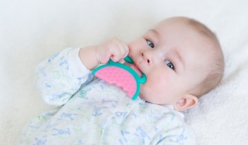 Dodie Anneau de dentition - Masse les gencives - Poussée dentaire bébé