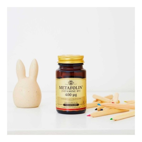 Solgar Metafolin 400 µg comprimés