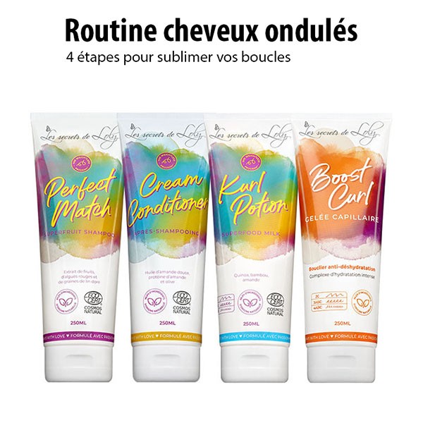 Les secrets de Loly Kurl Potion Crème capillaire sans rinçage