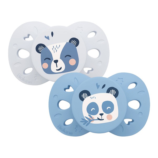 Biolane Sucette anatomique silicone +18 mois