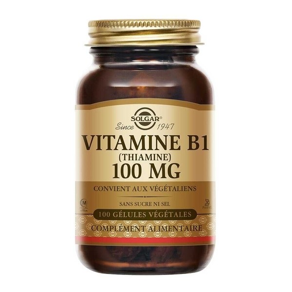 Solgar Vitamine B1 100 mg gélules