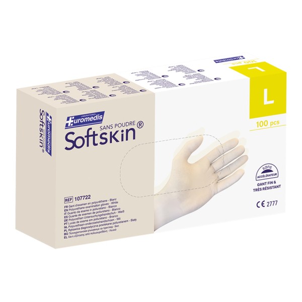 Gants Softskin polyuréthane non poudrés non stériles