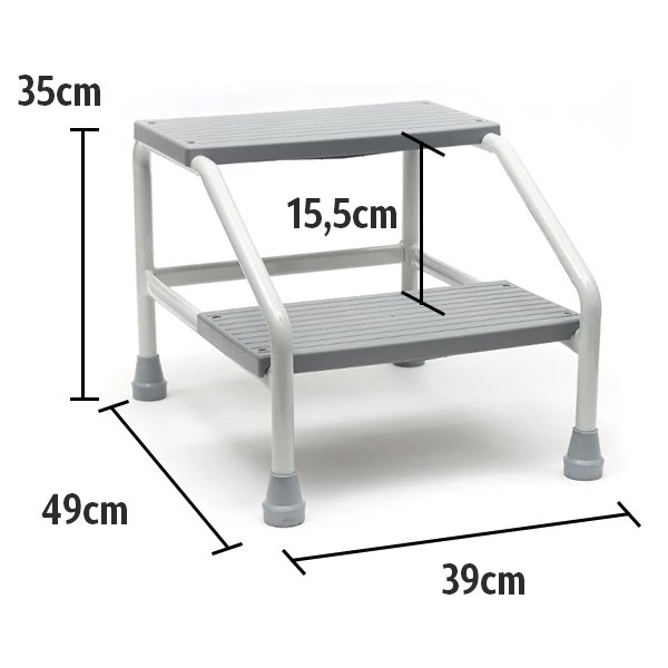 Marche pied médical 2 marches