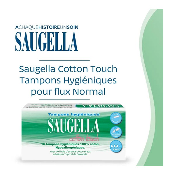Saugella Cotton Touch Normal tampons