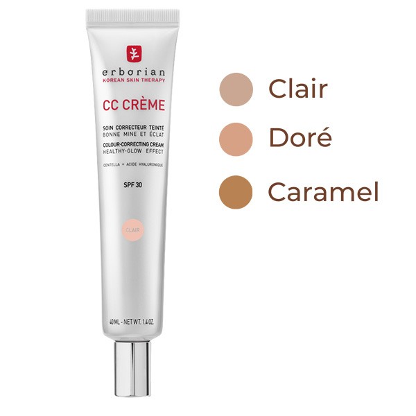Erborian CC crème soin correcteur teinté SPF 30