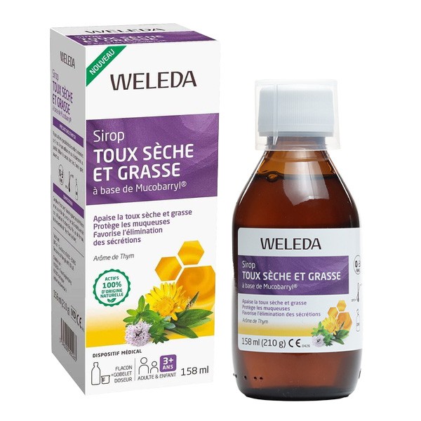 Weleda Sirop toux sèche et grasse