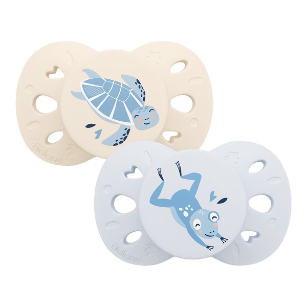 Biolane Sucette anatomique silicone 0-6 mois