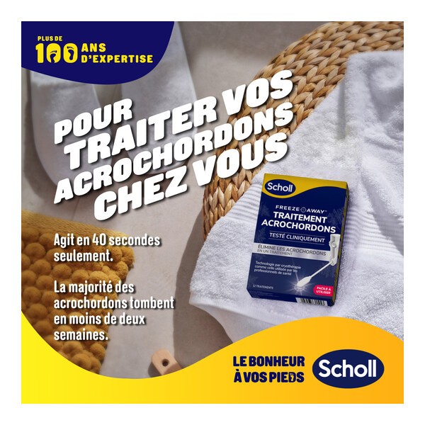 Scholl Traitement Acrochordons Freeze Away