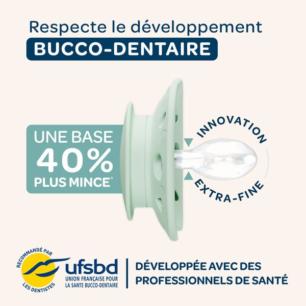 Biolane Sucette anatomique silicone 0-6 mois