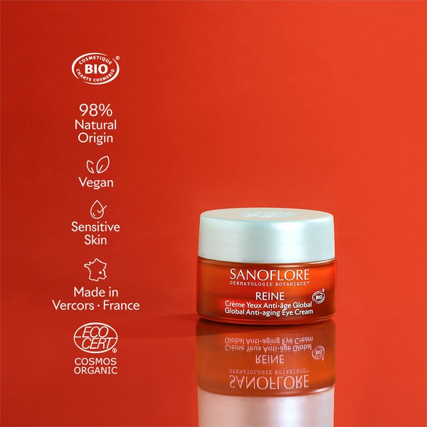 Sanoflore Reine Crème yeux Anti âge Global bio