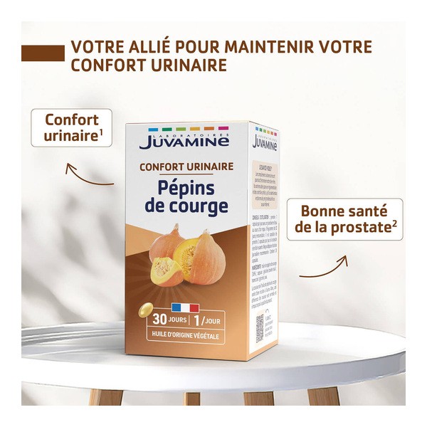 Juvamine Pépins de courge capsules