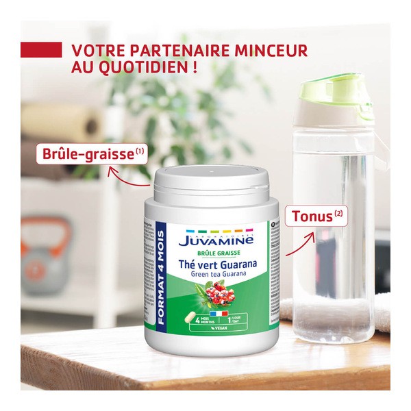 Juvamine Thé vert Guarana gélules
