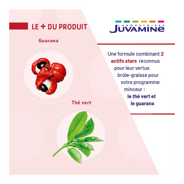 Juvamine Thé vert Guarana gélules